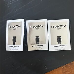 Paco Rabanne Phantom Trio Set - Pack of 3 Travel/Tester - NWT